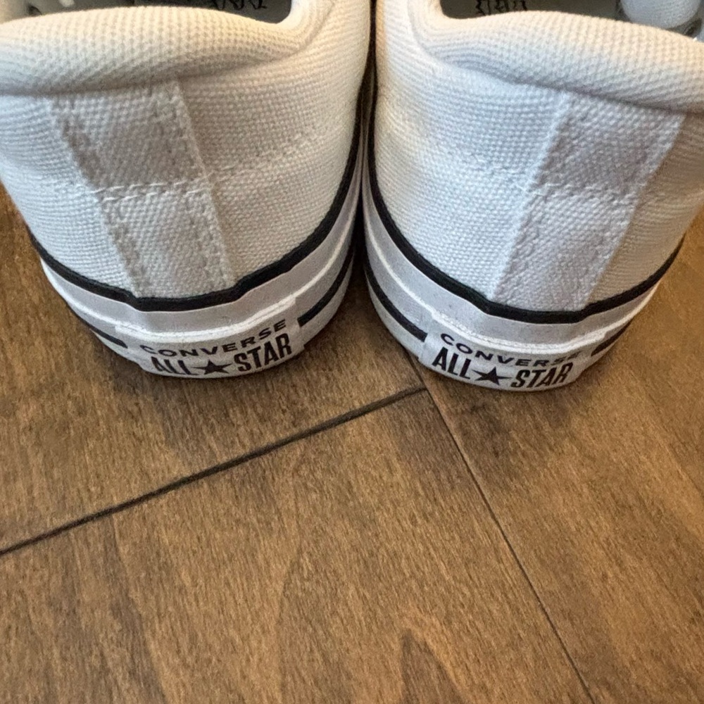 Converse Classic White Lace-Up Sneakers - Picture 7 of 8